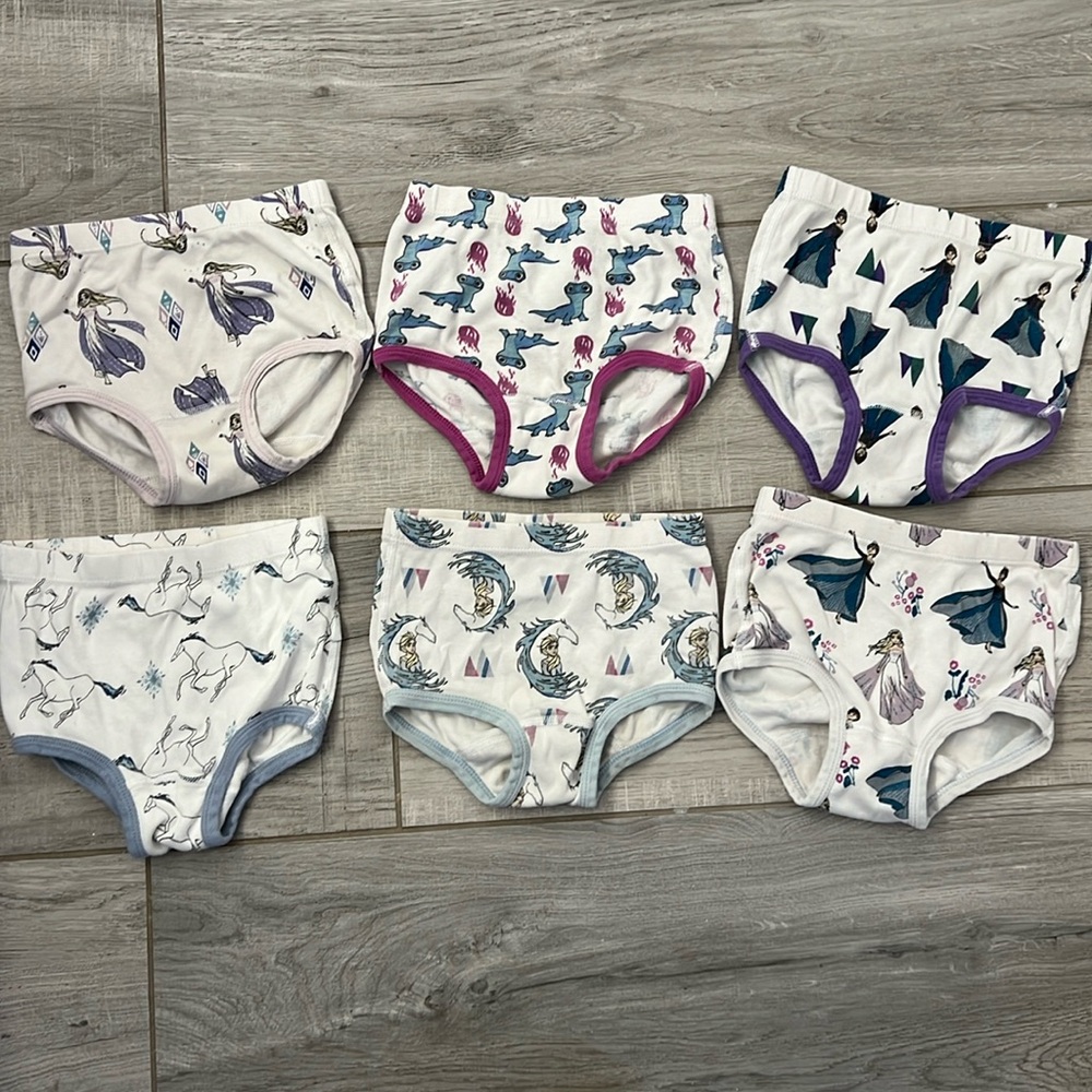 Hanna Andersson frozen 2 underwear